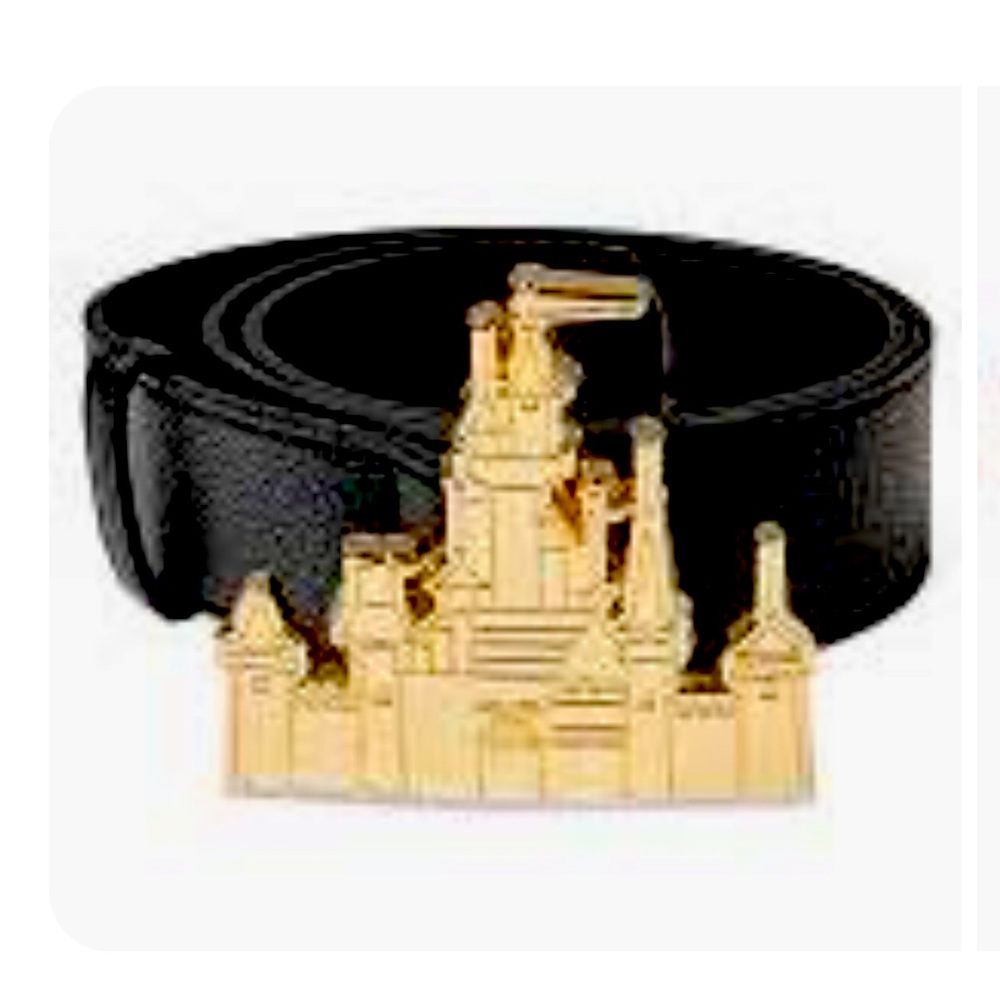 🏰 Disney Iconic Castle Buckle & Belt ❗️1 ONLY❗️RARE❗️